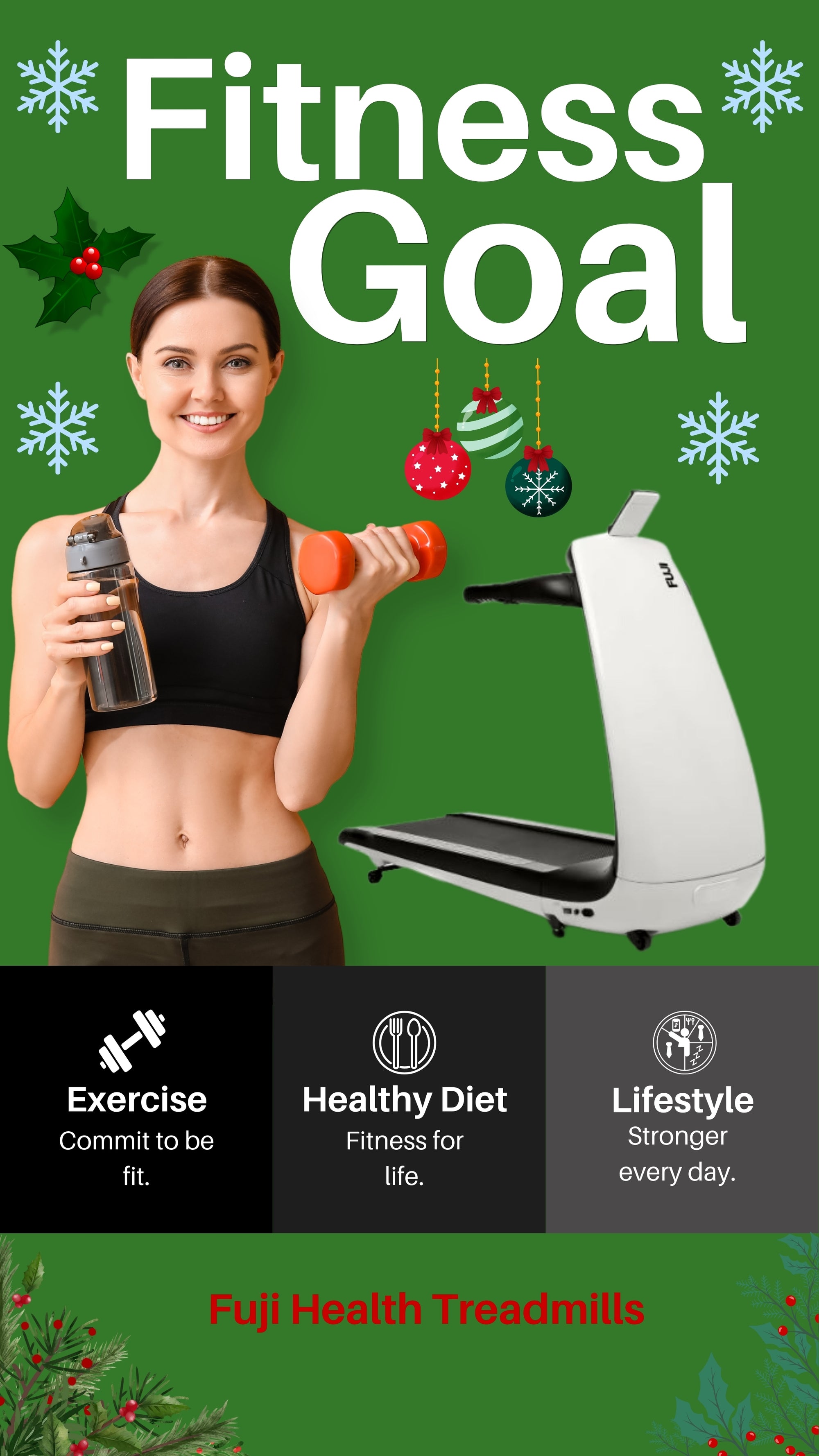 A sleek and modern BeHealthy Treadmill in white, featuring a compact design, advanced cushioning, and LED touch controls for an optimal home workout experience.