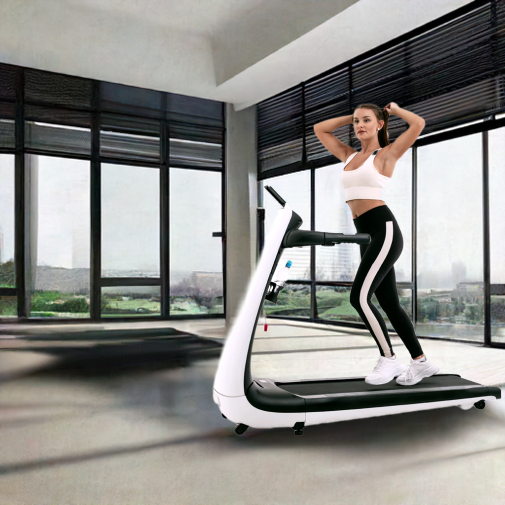 Brisk walking on treadmill sale