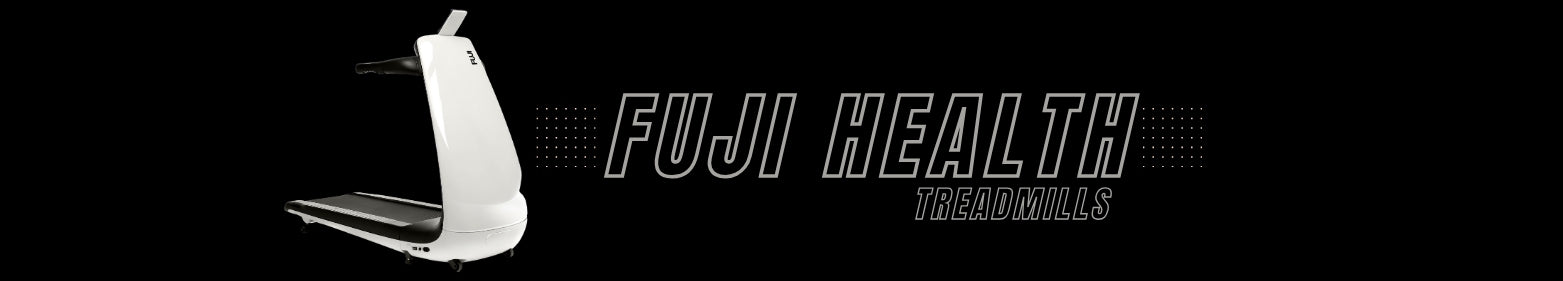 Fuji Health treadmill with a sleek design, perfect for beginners starting their home fitness journey