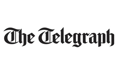 The Telegraph logo in classic black serif typeface on white background
