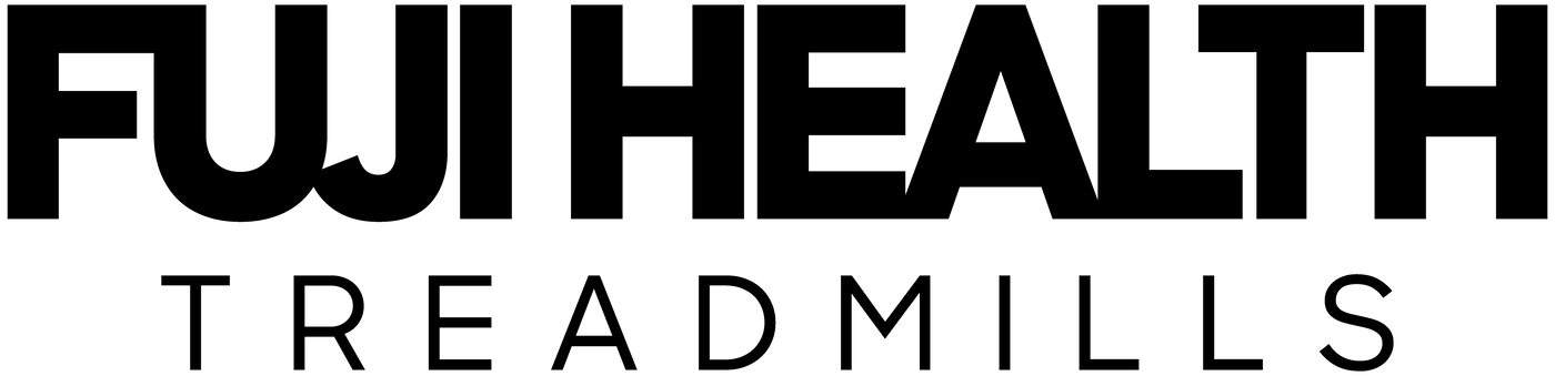 FujiHealth Treadmills logo in bold black text on white background