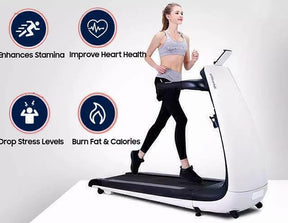 Fuji BeHealthy Treadmills White, Red, Pink | Cybertrek | Home Treadmills | UK Foldable Running Machine| Cardio at Home - FujiHealth 