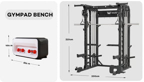 Fuji Health ES1 Pro Smart Gym Cabinet – Designed for Modern Living