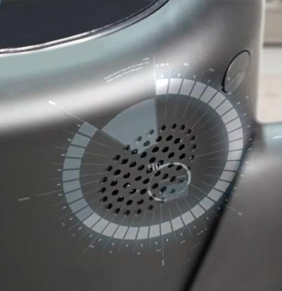 Hi-Fi speakers integrated into the treadmill console for high-quality music playback.The iRunner Ivory Whisper is the ultimate fusion of style, innovation, and practicality. 