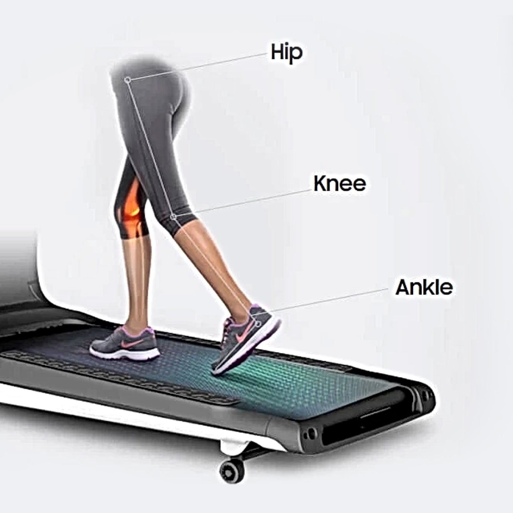 The iRunner Ivory Whisper is the ultimate fusion of style, innovation, and practicality, hip, knee, joint