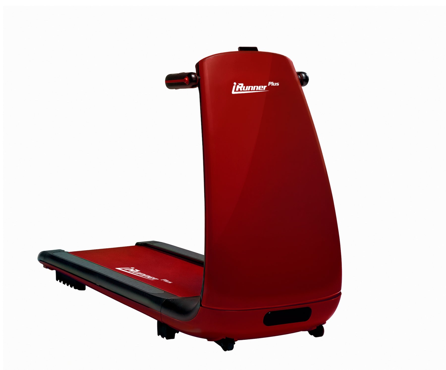 Ex-Demo iRunner Treadmills Wine Red, Fold Flat, Stand Up-Right, Smart Treadmill - FujiHealth 